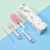 Baby Silicone Baby Bottle Brush Straw Scrubbing Baby Bottle Brush Cleaning